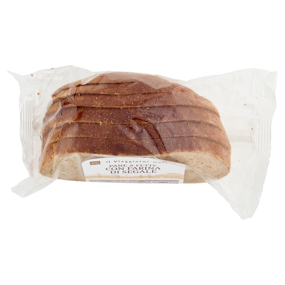 Pane a Fette con Farina di Segale Il Viaggiator Goloso